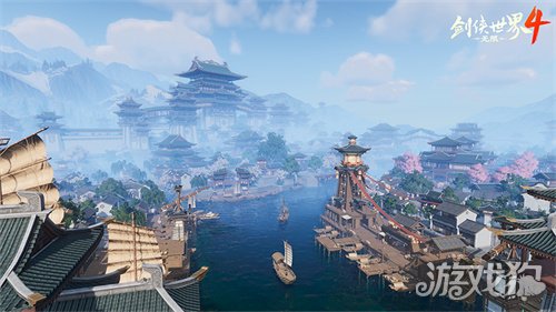 国风雅韵!《剑侠世界4:无限》高度还原东方建筑之美(图4) 国风雅韵!《剑侠世界4:无限》高度还原东方建筑之美(图4)