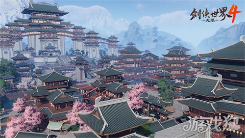 国风雅韵!《剑侠世界4:无限》高度还原东方建筑之美(图1) 国风雅韵!《剑侠世界4:无限》高度还原东方建筑之美(图1)