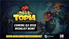 2月25全新沙盒Roguelike冒险之旅《Dino Topia》试玩版于 Steam 上线(图1) Dino Topia1
