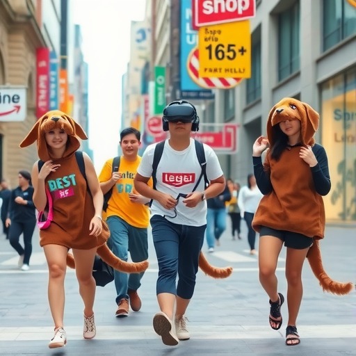 在大街上当狗的外国人,真的有了犬类自我认同?(图9) 在大街上当狗的外国人,真的有了犬类自我认同?(图9)