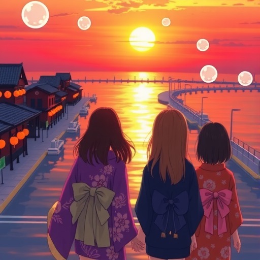 少女青春群像剧漫画作品《淡岛百景》宣布动画化(图2) 少女青春群像剧漫画作品《淡岛百景》宣布动画化(图2)