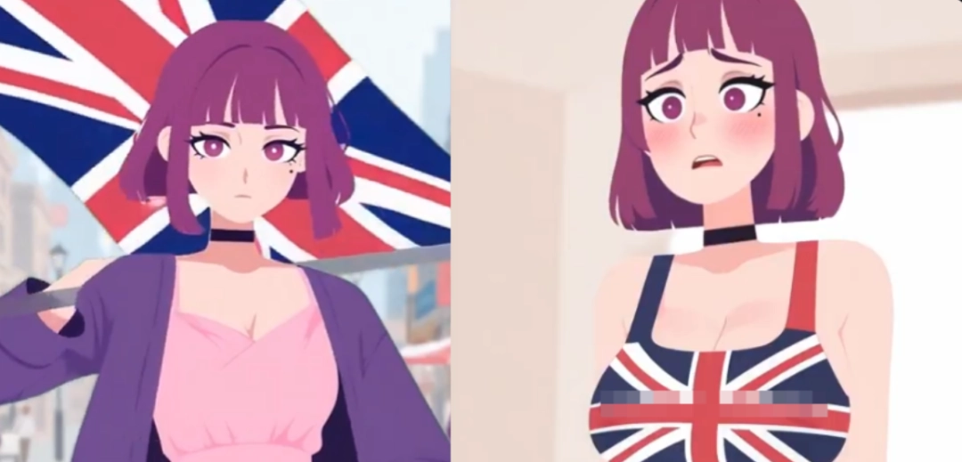 白左“教育软件”里的“仇外“少女,成为了英国男人的幻想对象(图13) 白左“教育软件”里的“仇外“少女,成为了英国男人的幻想对象