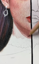 插画艺术家展示惊人涂色技巧 300美元的右脸(图6) 插画艺术家展示惊人涂色技巧 300美元的右脸