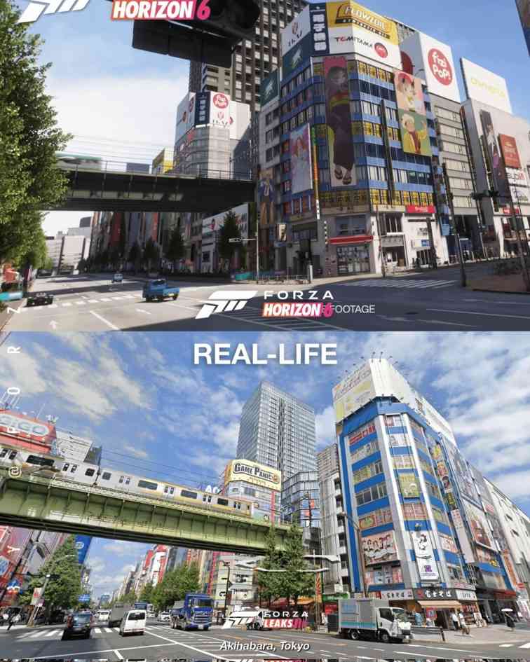 《极限竞速:地平线6》游戏画面与现实对比 真假难辨!(图3) 《极限竞速:地平线6》游戏画面与现实对比 真假难辨!