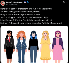 白左“教育软件”里的“仇外“少女,成为了英国男人的幻想对象(图17) 白左“教育软件”里的“仇外“少女,成为了英国男人的幻想对象