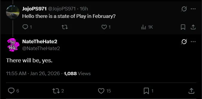 传SIE将于2月举办下一期State of Play发布会(图3) 传SIE将于2月举办下一期State of Play发布会