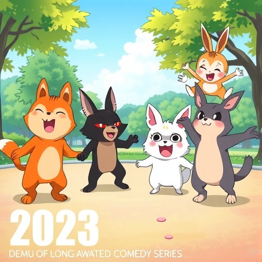 时隔十五年再出新作 《搞笑漫画日和GO》动画宣布2025年4月开播(图2) 时隔十五年再出新作 《搞笑漫画日和GO》动画宣布2025年4月开播(图2)
