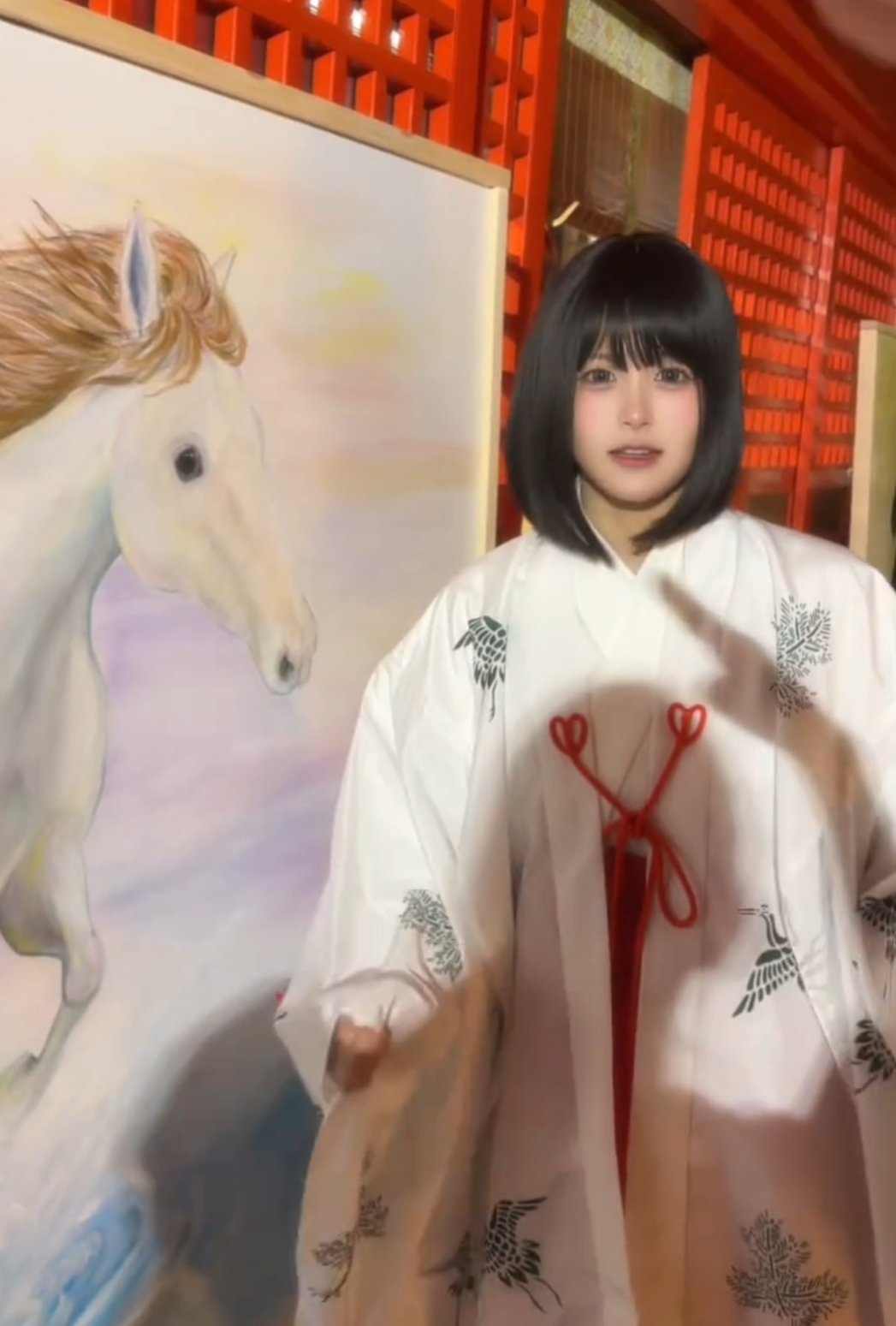 《寂静岭f》角色咲子脸模本人现实中竟也是可爱巫女(图1) 《寂静岭f》角色咲子脸模本人现实中竟也是可爱巫女