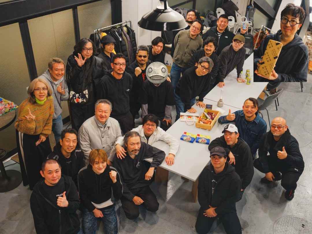 日本传奇游戏制作人年度聚会 山冈晃晒梦幻合影(图1) 日本传奇游戏制作人年度聚会 山冈晃晒梦幻合影