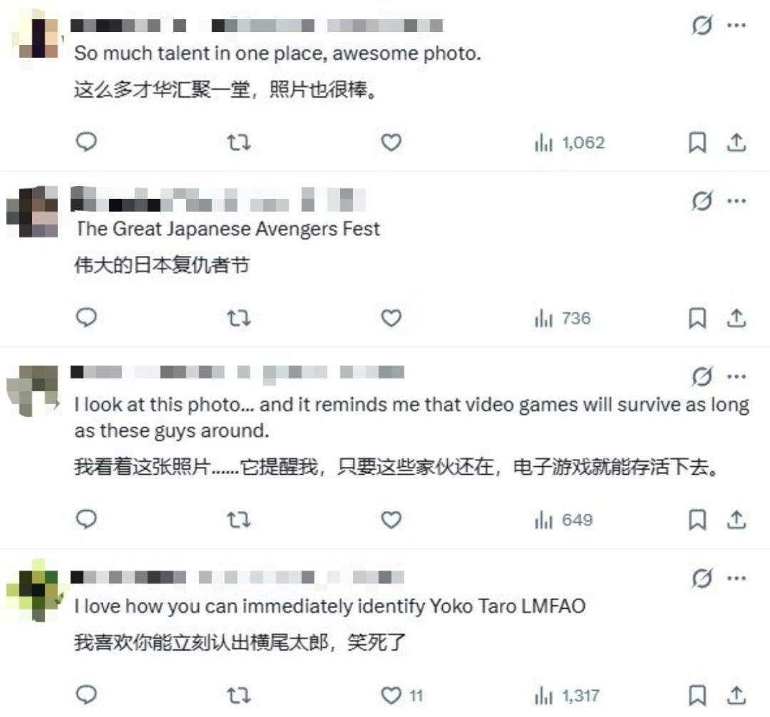 日本传奇游戏制作人年度聚会 山冈晃晒梦幻合影(图4) 日本传奇游戏制作人年度聚会 山冈晃晒梦幻合影