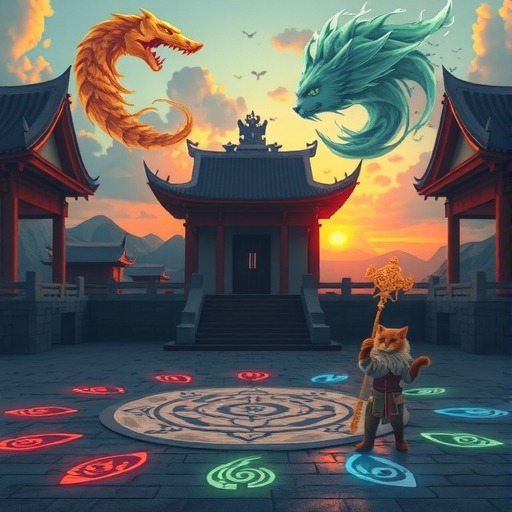 元旦萤火虫参展预告!肉鸽策略新作《风水喵将》好玩上头(图4) 元旦萤火虫参展预告!肉鸽策略新作《风水喵将》好玩上头(图4)