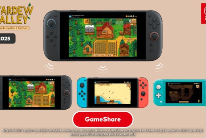 突然而来的节日礼物! 《星露谷物语》Switch2版发布 Switch版可免费升级(图1) 突然而来的节日礼物! 《星露谷物语》Switch2版发布 Switch版可免费升级